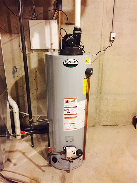 power vent gas water heater replacement cost
